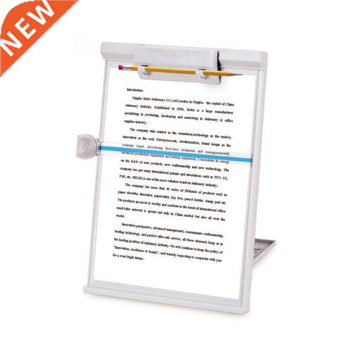 Plastic Adjustable Computer Document Holder Book Rack Stand