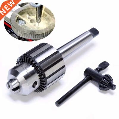 Self Tighten Carbide Steel MT2 Mini Drill Chuck Arbor 5/64