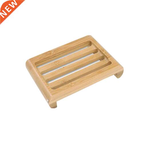 2pcs Bmboo Sop Holder Wooden Sop Dish Wood Sop Cse Hold