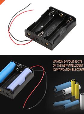 New 1pcs 3 Slots Plastic 18650 Batteries Storage Box Case DI