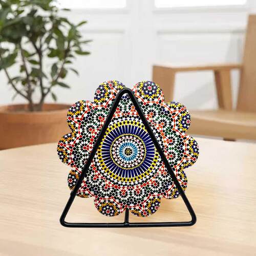 Decoration Coaster, Coaster Surface Absorbent Cork