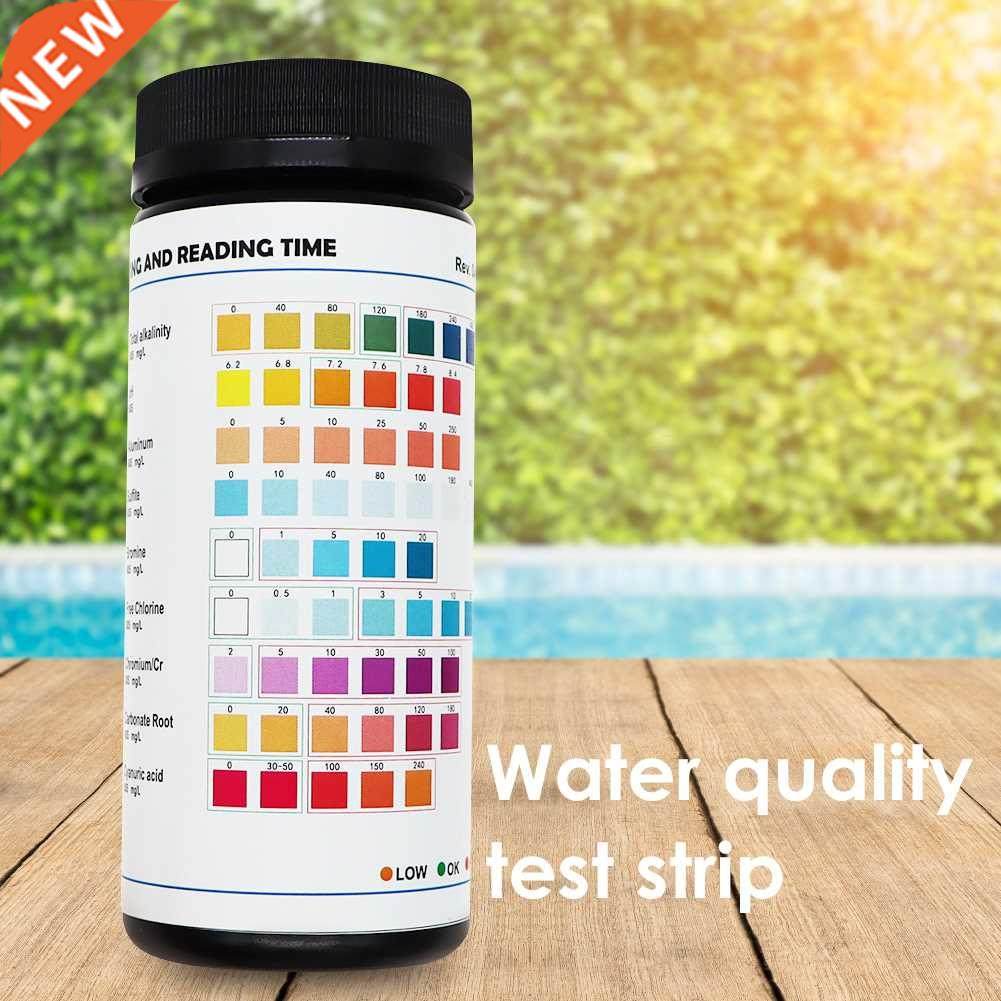 50pcs Upgrade 9-in-1Drinking Water Quality Test Strips Tap W