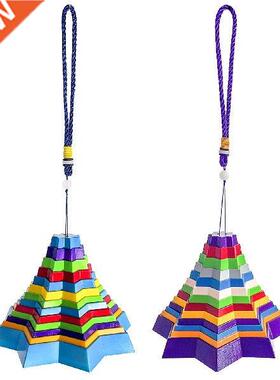 Wind Spinners For Yard And Garden Star Tower Building Toy