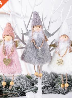 Noel Decortion 2021 Christms ngel Pendnts Christms Tree