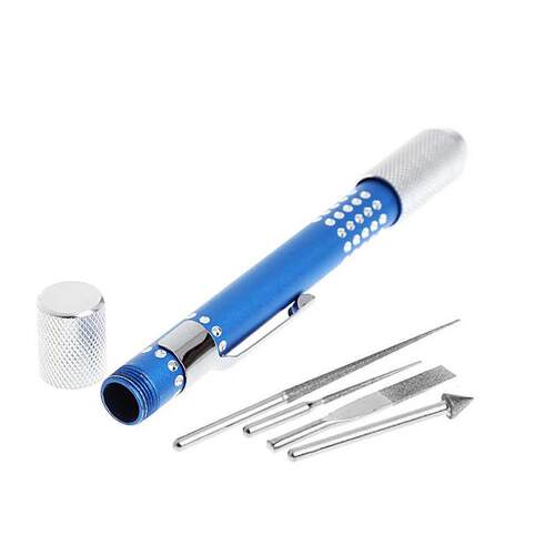 4 in 1 Mini Dionte Grit Sharpener Needle Set For Jewelry C