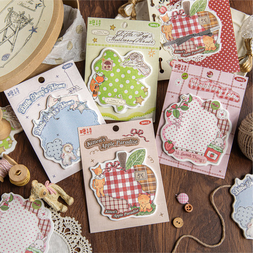 糖诗佩妮的手作盒系列便利贴