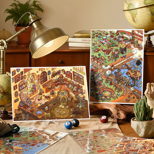 infeel.me我的小屋第十二弹造景贴纸ins风趣味日常高颜值创意遗迹探险手工DIY微缩堆叠益智玩具解压场景拼贴