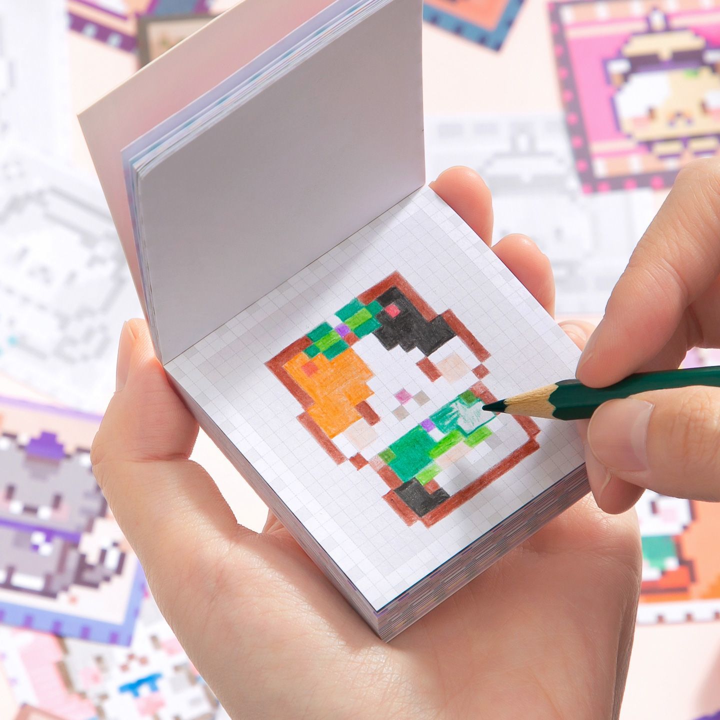 芯陌像素涂色系列3.0贴纸册