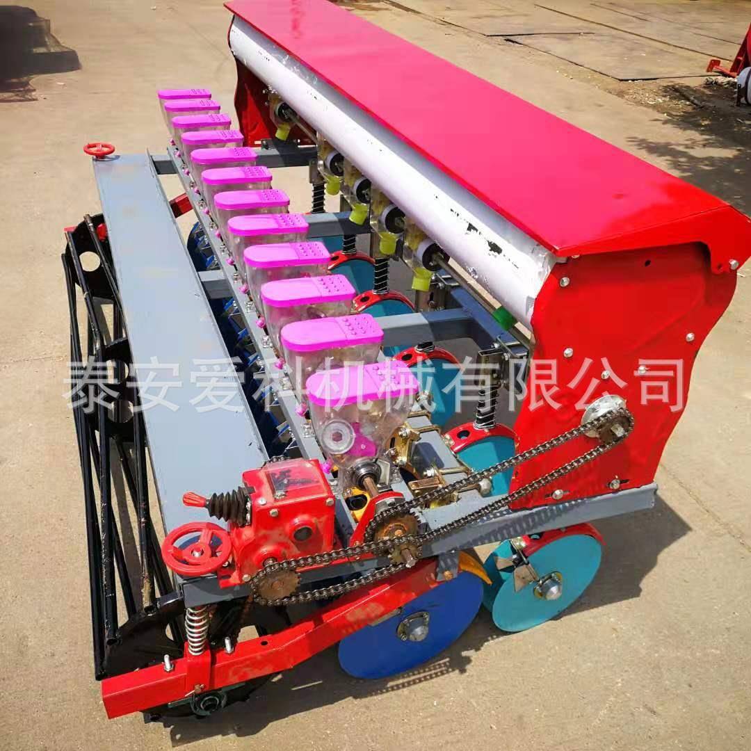 8行谷子精播机萝卜甜菜芝麻播种机清茬施肥一体河北邯郸适用