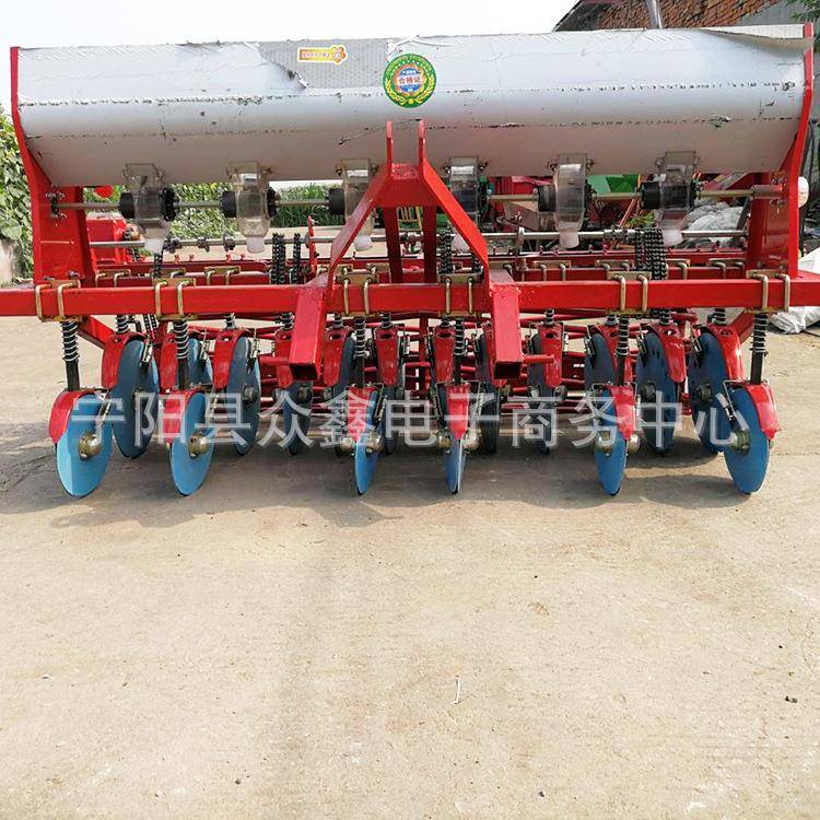 家用苜蓿草种子播种机免耕地播种机带不锈钢施肥箱