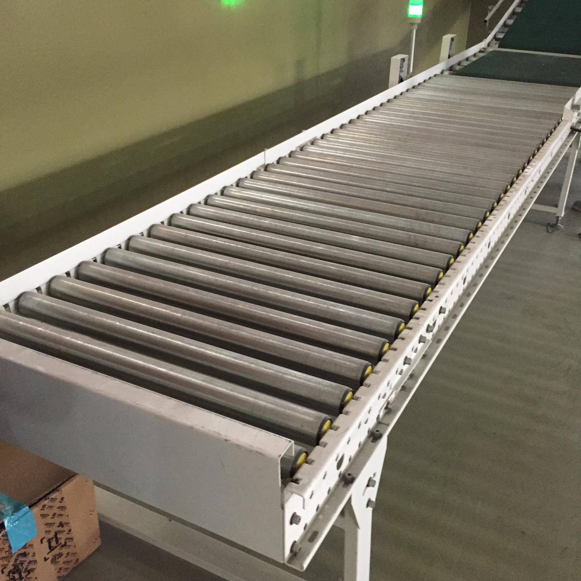 厂家供应自动化滚筒输送机物流输送滚筒线设计合理价格实惠