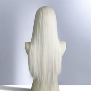 白灵淼cos白灵淼cos诡道异仙纯白公主风病娇风动漫长直发二次元全