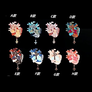 惊封周边惊封3印象金属徽章胸针精致高级感轻奢百搭个性朋克风时