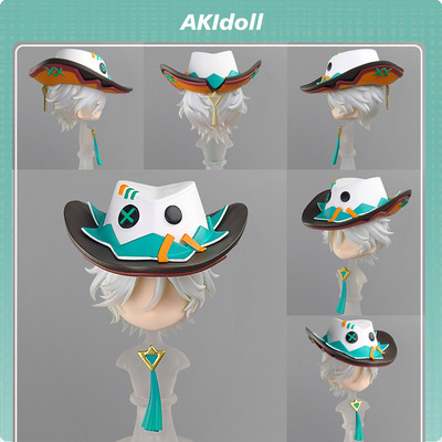 AKIdoll/181代餐伊法gsc头壳代餐原神ob11/22娃头建模打印件