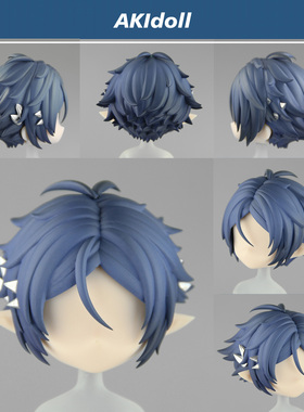 AKIdoll/614代餐左乐gsc头壳代明日方舟ob娃头建模打印件