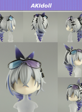 AKIdoll/222代餐银狼gsc头壳代餐星铁ob11/22娃头建模打印件