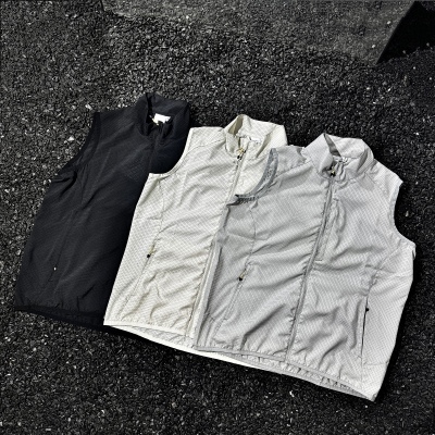 日单Fppev科技面料户外运动吸湿速干凉爽透气跑步马甲洞洞布背心