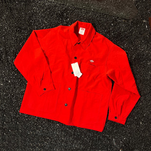 日单DANTON轻量化户外仿泼水宽松工作教练夹克男女日系复古男外套