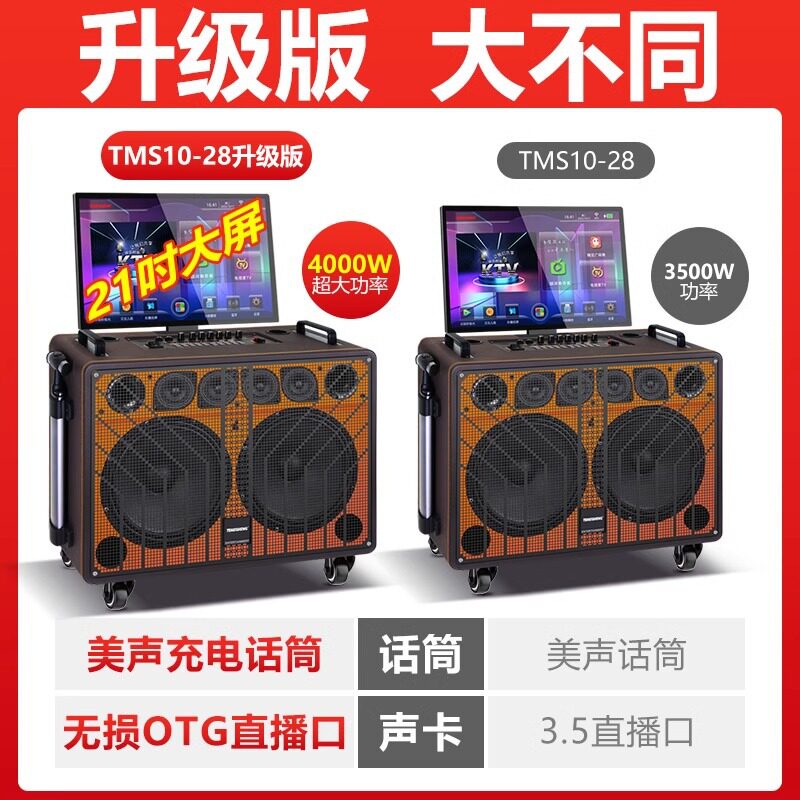 特美声双10吋户外k歌广场