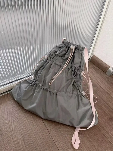 Вместительная и большая сумка через плечо, школьный рюкзак для путешествий, ноутбук, сумка для хранения, на шнурках