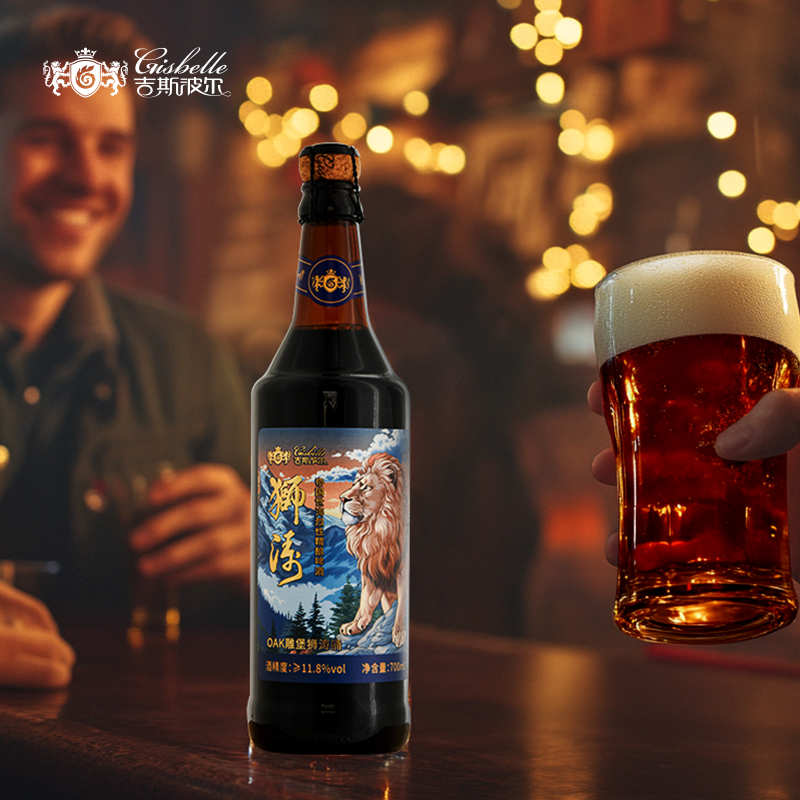 瓶装橡木塞11.8度烈性精酿700ml