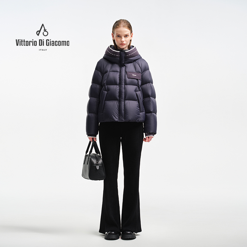 Vittorio Di Giacomo/迪伽默短款羽绒服-9550912083