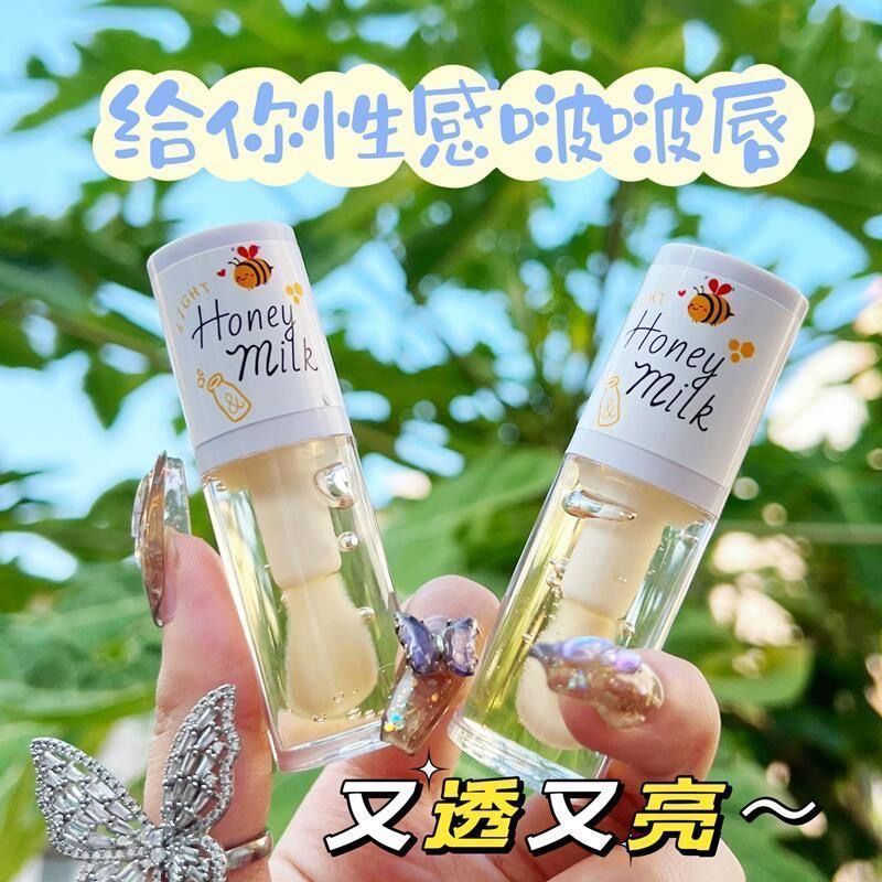 蜂蜜护唇油唇膏女保湿滋