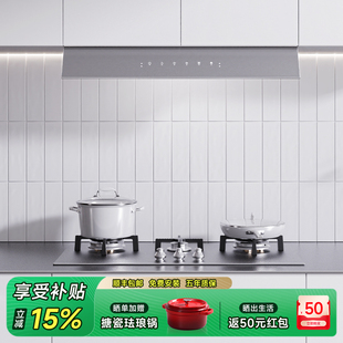 波曼登V8抽油烟机厨房家用自动升降大吸力吸油烟机隐藏顶吸油烟机