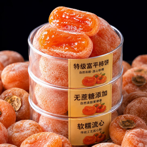 非遗特级富平柿饼流心柿子礼盒