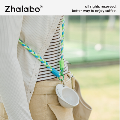 Zhalabo 原创设计咖啡渣杯小巧咖啡杯环保外带便携户外露营杯定制