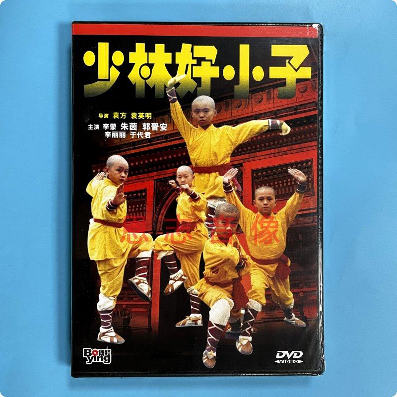 正版经典老电影 少林好小子 1dvd光盘碟片主演:李蒙 郭晋安 朱茵