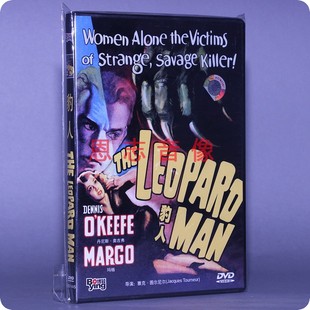盒装 DVD 碟片光盘 正版 Leopard 豹人 The Man 老电影