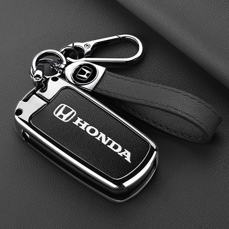 适用田本钥匙套八代雅阁思域思铂睿crv艾力绅汽车锁匙保护壳扣男