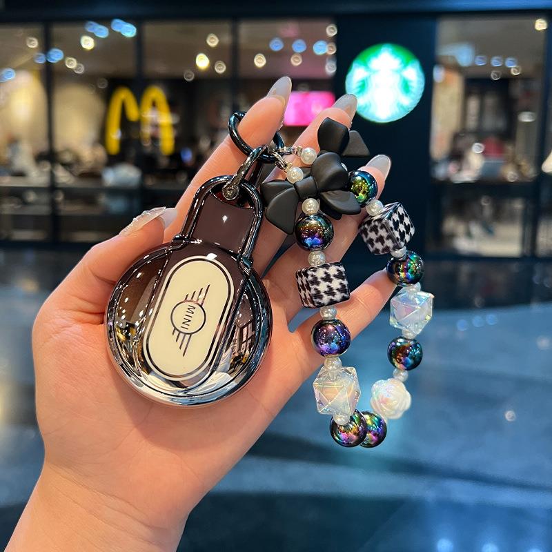 适用宝马mini钥匙套迷你countryman壳cooper扣f55/f56车TPU钥匙包