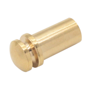 民谣电箱木吉他12mm黄铜尾钉塞 拾音器尾孔专用 实木背带钉扣钮