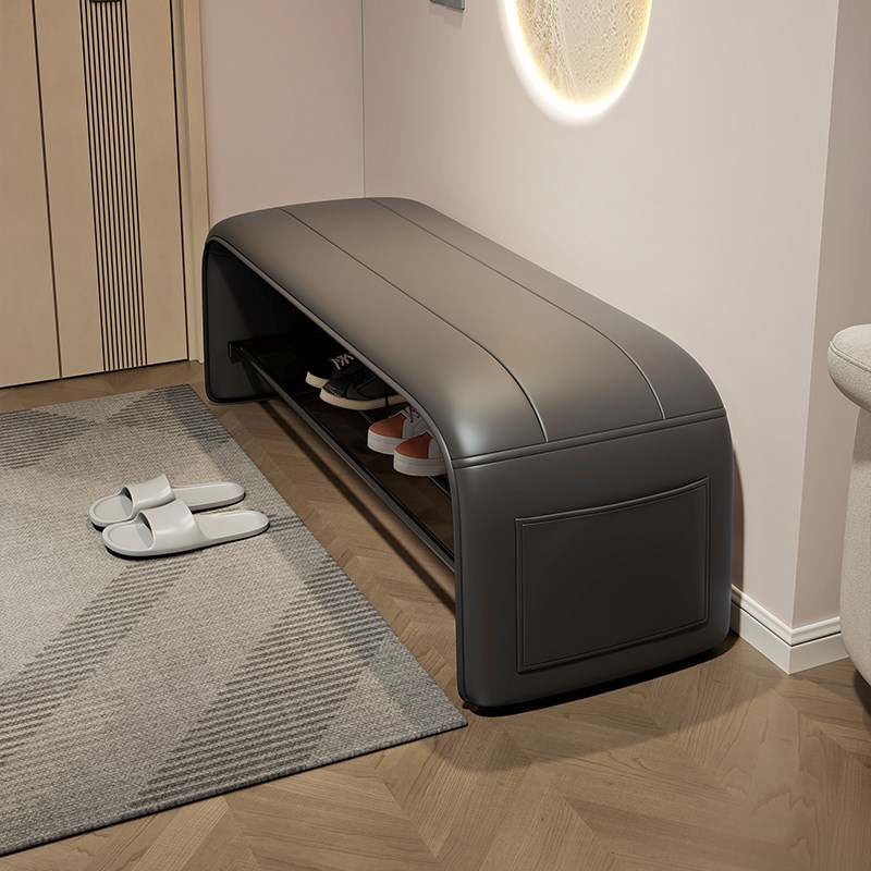 2025新款高级感换鞋凳门口家用长条入户可坐轻奢简约现代卧室鞋凳