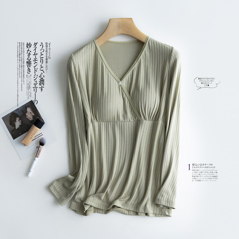 免穿文胸哺乳秋衣上衣孕妇t长袖打底衫内搭喂奶衣春夏季产后月子,孕妇装/孕产妇用品/营养,哺乳衣/月子服,淘宝优惠券,粉丝福利购,淘宝优惠卷