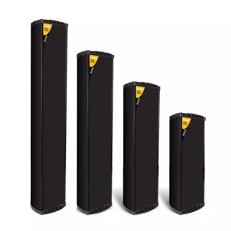 黑色防水音柱 校园广播音柱 公园广场室外防雨立柱音柱音响音箱