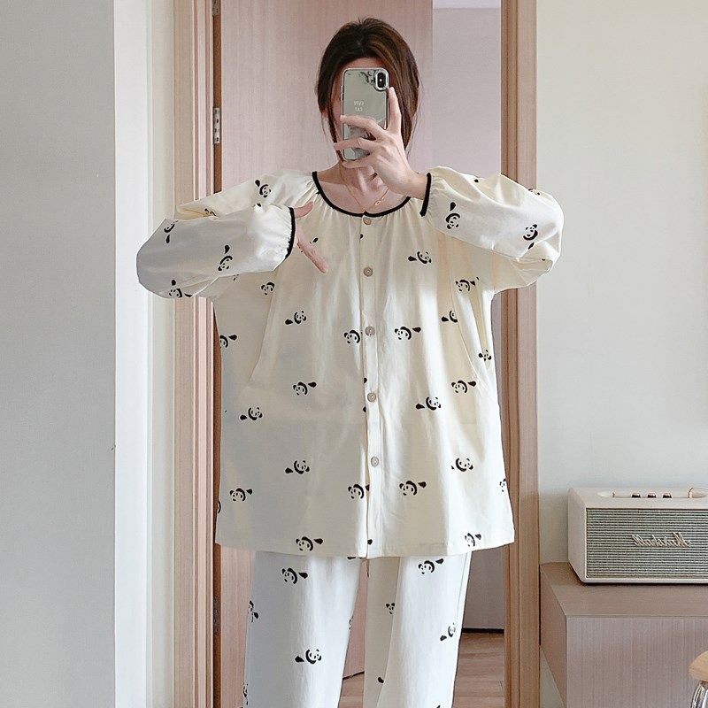 月子服春秋纯棉产后大o码200斤夏季薄款坐月子哺乳喂奶家居服怀孕,孕妇装/孕产妇用品/营养,家居服套装,淘宝优惠券,粉丝福利购,淘宝优惠卷