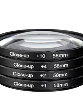 Lightdow CLOSE UP +1+2+4+10四合一微距滤镜套装