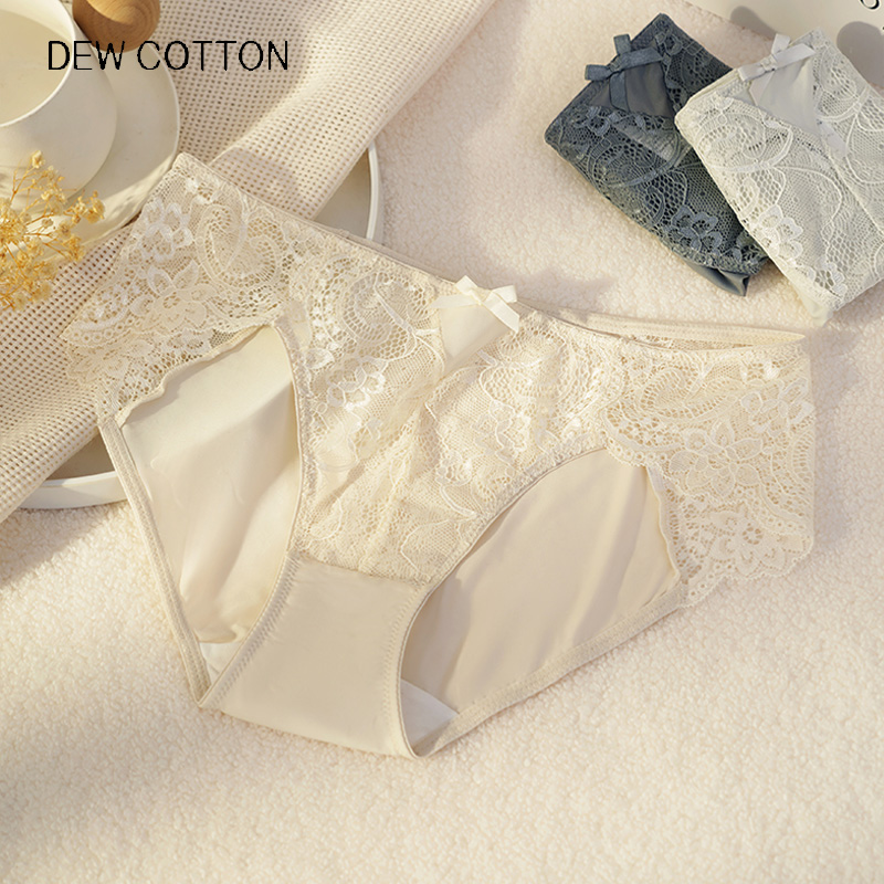 轻奢蕾丝内裤冰丝三角裤