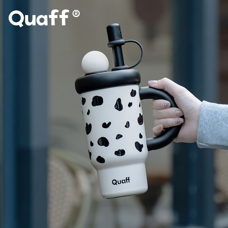 QUAFF316不锈钢奶牛保温杯