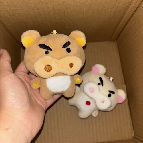 轻松熊左卫门搞怪创意公仔挂件熊哥熊妹猪猪玩偶