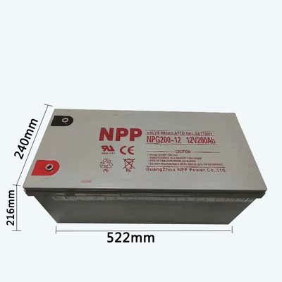 NPP耐普胶体蓄电池12v 24ah38ah12v65ah100ah120ah150ah200ah