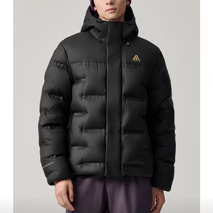 安踏ANTA 户外系列炽热科技防风防寒加厚鹅绒连帽羽绒服JH 2025AW