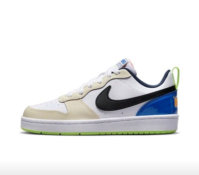 耐克皮革儿童板鞋青少年FB1394-101乔治