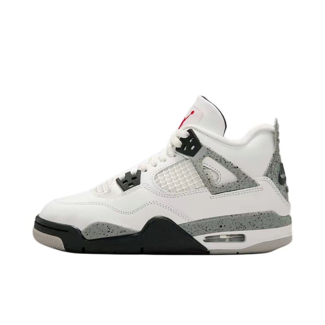 Nike Air Jordan 4 Retro OG 中帮篮球鞋白黑色 IB4171-100华润仓