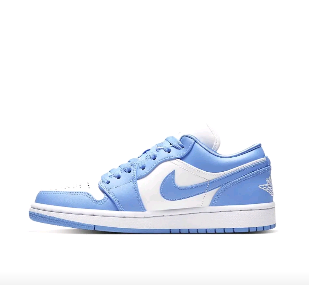 耐克Jordan 1 Low AJ1白蓝低帮篮球鞋AO9944-441博隆