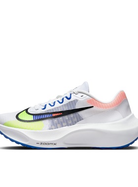 Nike Zoom Fly 织物马拉松训练 白色/蓝￼ DX1599-100湖北48仓