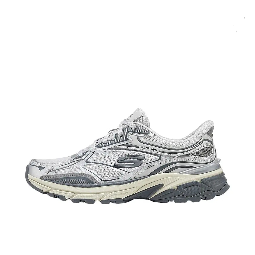 斯凯奇女鞋银翼鞋透气闪穿减震复古老爹鞋运动鞋150710 QS仓